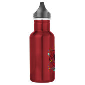 Cartoon Flash atoomgrafisch Waterfles (Links)