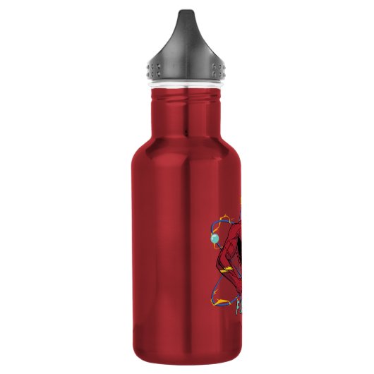 Cartoon Flash atoomgrafisch Waterfles (Links)