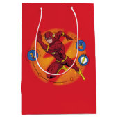 Cartoon Flash Laboratory Running Graphic Medium Cadeauzakje (Voorkant)