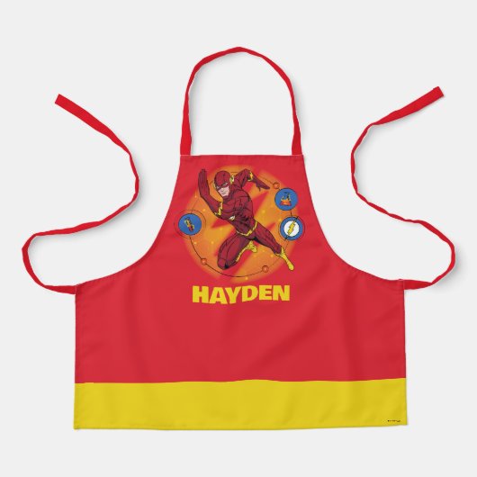 Cartoon Flash Laboratory Running Graphic Schort (Voorkant)