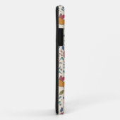 Cartoon floreel patroon met vogels 2 Case-Mate iPhone case (Achterkant/rechts)