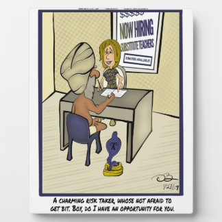 Cartoon Fotoplaat