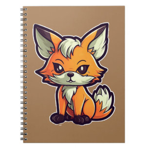 CARTOON FOX NOTITIEBOEK