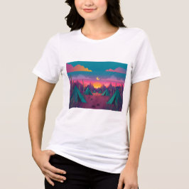 Cartoon Gedrukt Meisje Vrouwen T-shirt
