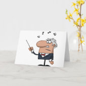 Cartoon geleider Wenskaarten Kaart (Gele Bloem)