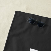 cartoon Geschenk  Strandlaken (In situ)