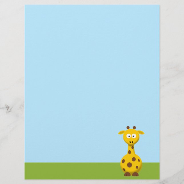 Cartoon Giraffe (Voorkant)