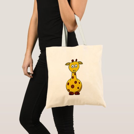 Cartoon Giraffe Bag Tote Bag (Voorkant (product))