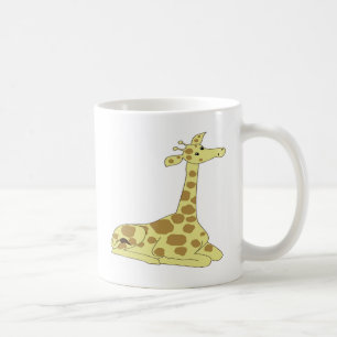 Cartoon Giraffe Koffiemok