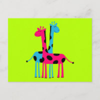 Cartoon Giraffes