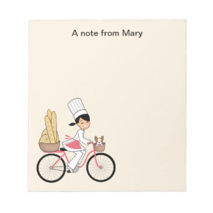 Cartoon Girl Recipe Notitieblok