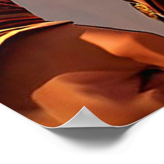 Cartoon Gladiator Poster (Hoek)