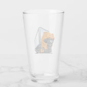 Cartoon Glas (Achterkant)