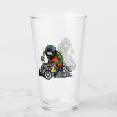 Cartoon Glas (Achterkant)