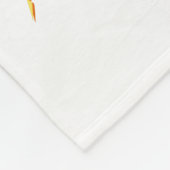 Cartoon glimlachen Sun Face Fleece Deken (Hoek)