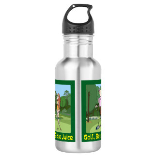 Cartoon Golf Birdie Juice Waterfles