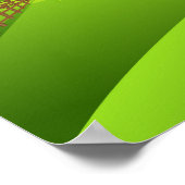 Cartoon grappige koe poster (Hoek)