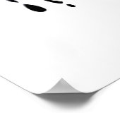 Cartoon groen monster een oog | AI Art Poster (Hoek)