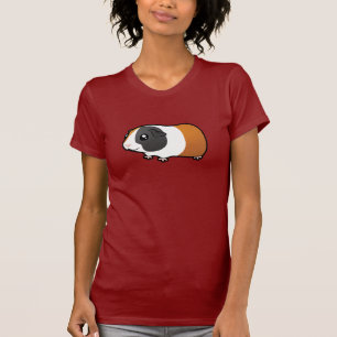 Cartoon Guinee Pig (glad haar) T-shirt