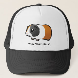Cartoon Guinee Pig (glad haar) Trucker Pet