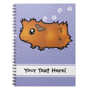 Cartoon Guinee Pig (wassend) Notitieboek