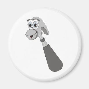 Cartoon Hammer Magneet