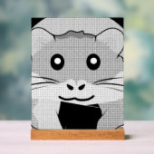 Cartoon Hamster Scarfed Joy (Neutre)