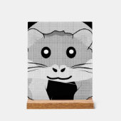 Cartoon Hamster Scarfed Joy (Recto)