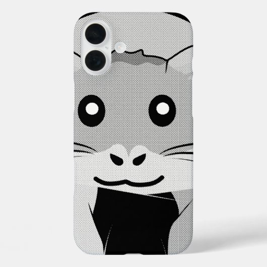 Cartoon Hamster Scarfed Joy Case-Mate iPhone Case (Achterkant)