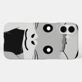 Cartoon Hamster Scarfed Joy Case-Mate iPhone Case (Achterkant (horizontaal))