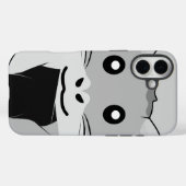 Cartoon Hamster Scarfed Joy Case-Mate iPhone Case (Achterkant (horizontaal))