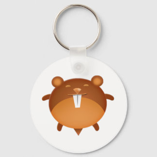 Cartoon Hamster Sleutelhanger