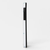 Cartoon Harry and Hedwig Flying Past Hogwarts Case-Mate iPhone Case (Achterkant/links)