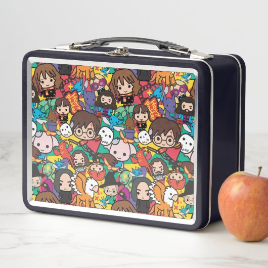 Cartoon Harry Potter Character Toss Pattern (In situ)