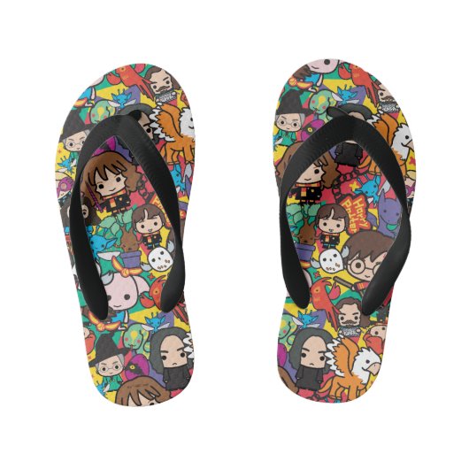 Cartoon Harry Potter Character Toss Pattern Kinder Teenslippers (Voetbed)