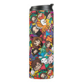 Cartoon Harry Potter Character Toss Pattern Thermosbeker (Gedraaid links)