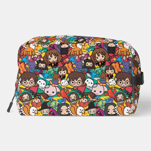 Cartoon Harry Potter Character Toss Pattern Toilettasje (Achterkant)