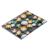 Cartoon Harry Potter Death Eaters Toss Pattern Notitieboek (Linkerzijde)