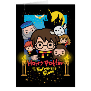 Cartoon Harry Potter en de Sorcerers Stone