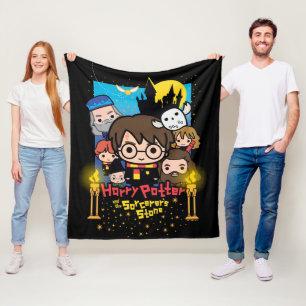 Cartoon Harry Potter en de Sorcerers Stone Fleece Deken