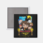 Cartoon Harry Potter en de Sorcerers Stone Magneet (Voorkant / Achterkant)