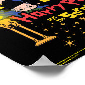 Cartoon Harry Potter en de Steen der Wijzen Poster (Hoek)