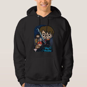 Cartoon Harry Potter Grafische Kamer der Geheimen Hoodie