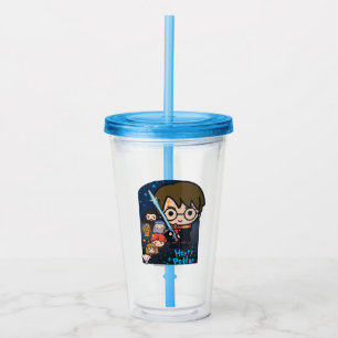 Cartoon Harry Potter Kamer der Geheimen Grafiek Acryl Drinkbeker