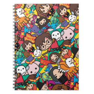 Cartoon Harry Potter Karakter Worp Patroon Notitieboek