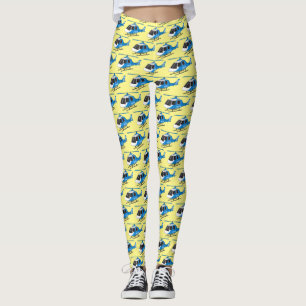 Cartoon helikopter helikopter helikopter van de po leggings