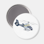 Cartoon Helikopter Magneet (Voorkant / Achterkant)