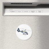 Cartoon Helikopter Magneet (Insitu (Vaatwasser))