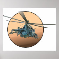Cartoon helikopter