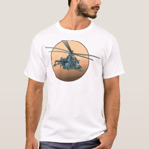 Cartoon helikopter t-shirt